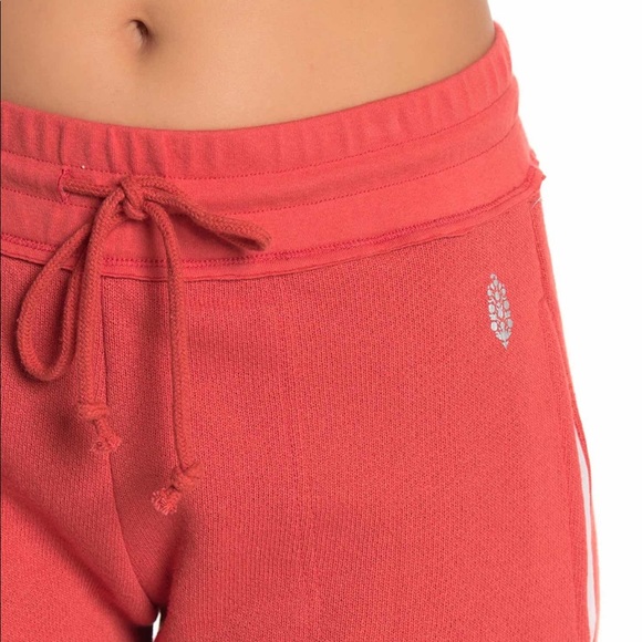 Free People Movement Red Reyes Crop Sweatpants - Picture 8 of 10